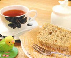 紅茶シフォンケーキと選べる紅茶のセット